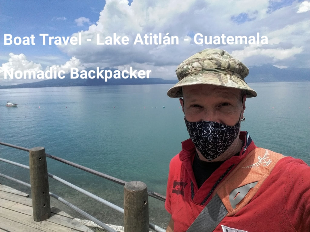 Boat travel Lake Atitlan Guatemala