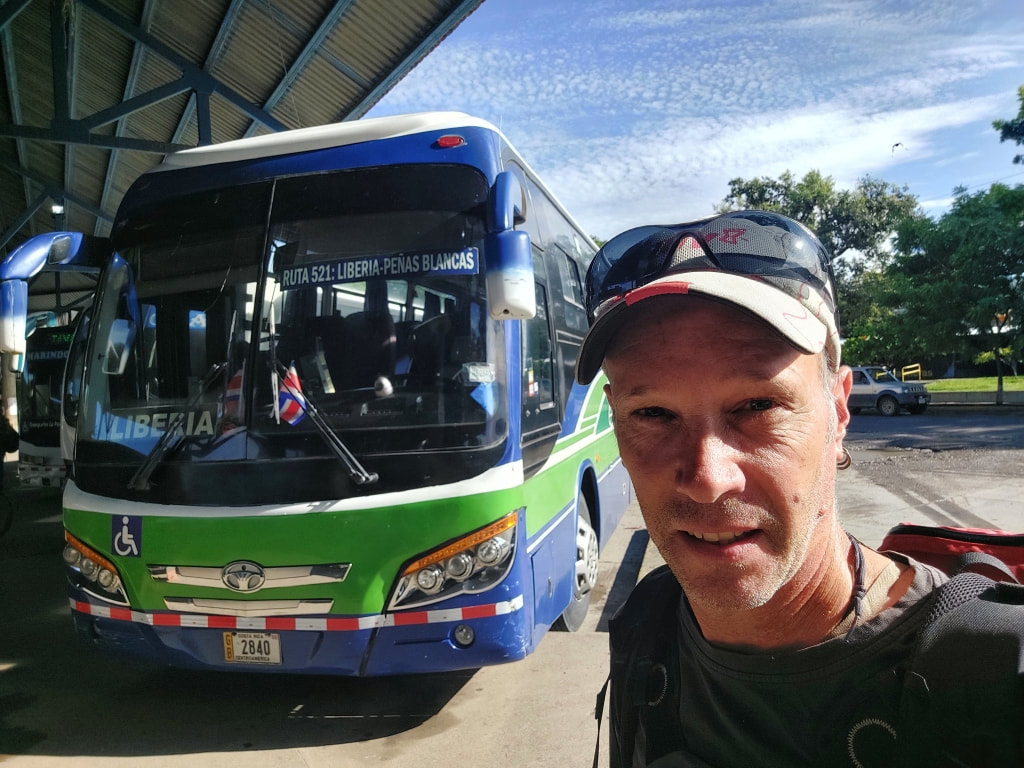 Liberia to Penas Blancas Bus