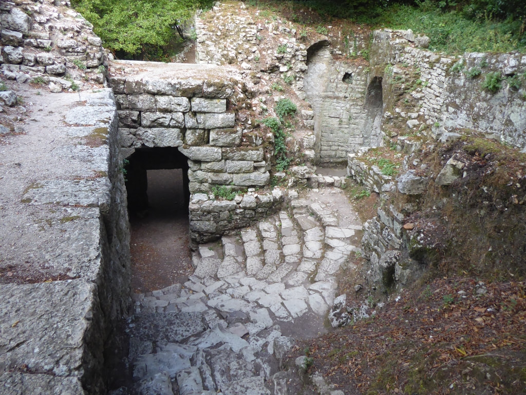 Butrint archaeological site and national park Albania