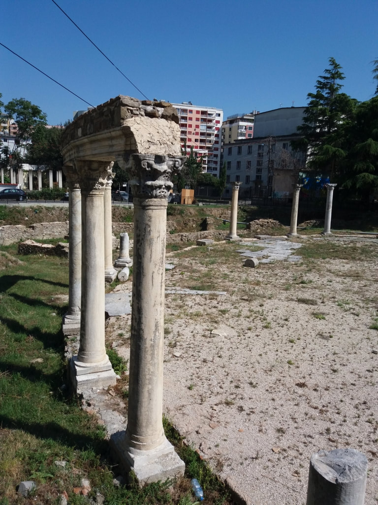 Backpacking in Durres Albania