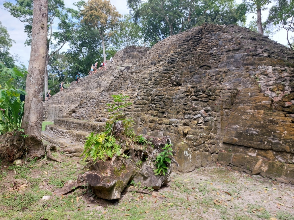 Visiting the Cahal Pech Archaeological Reserve in San Ignacio, Belize