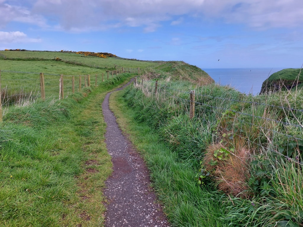 Hiking on the Antrim Coast