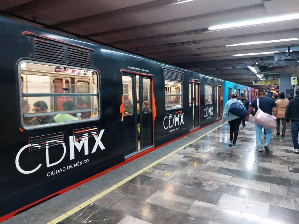 Tacubaya Metro Station in CDMX