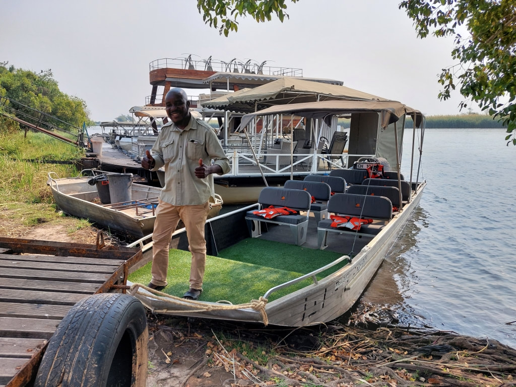 Backpacking in Botswana: Chobe National Park Boat Cruise / Sunset Safari