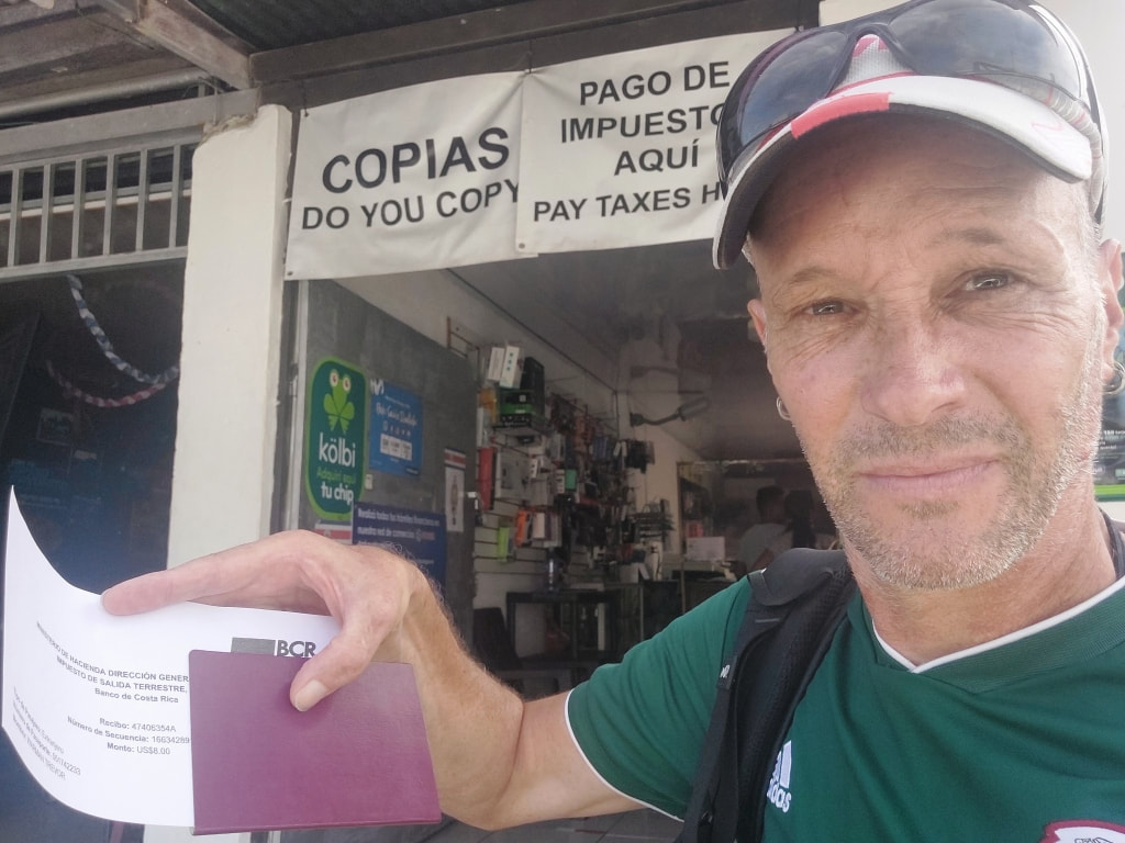 ​Border Crossing: Costa Rica departure tax