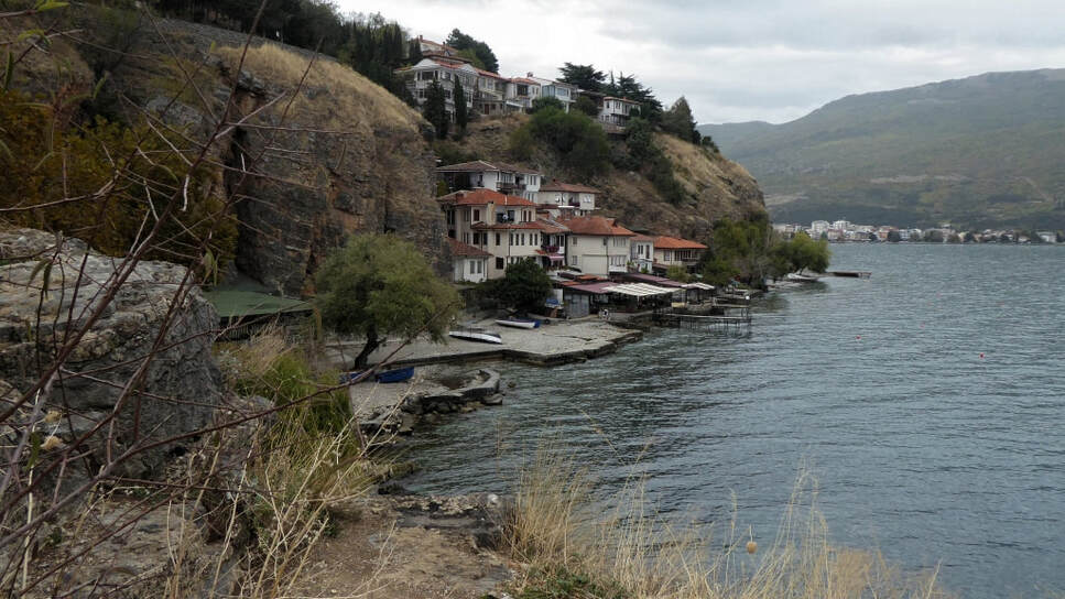 Backpacking in Ohrid North Macedonia