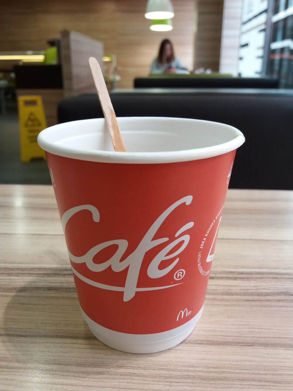 Travel Hack: McDonald's coffee