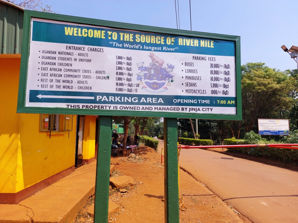 The Source of The Nile River in Jinja Uganda