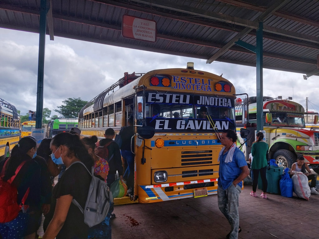 Esteli to Jinotega by chicken bus