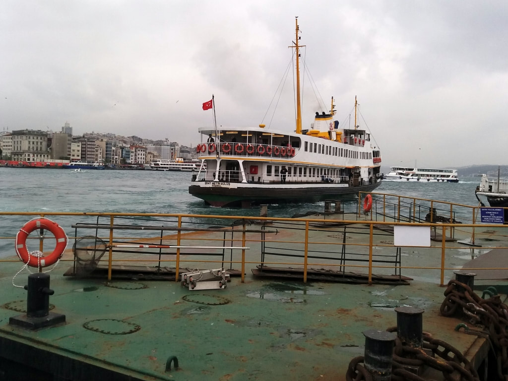 Ferry to Kadiköy Istanbul