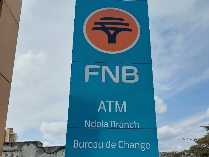 FNB bank Ndola Zambia