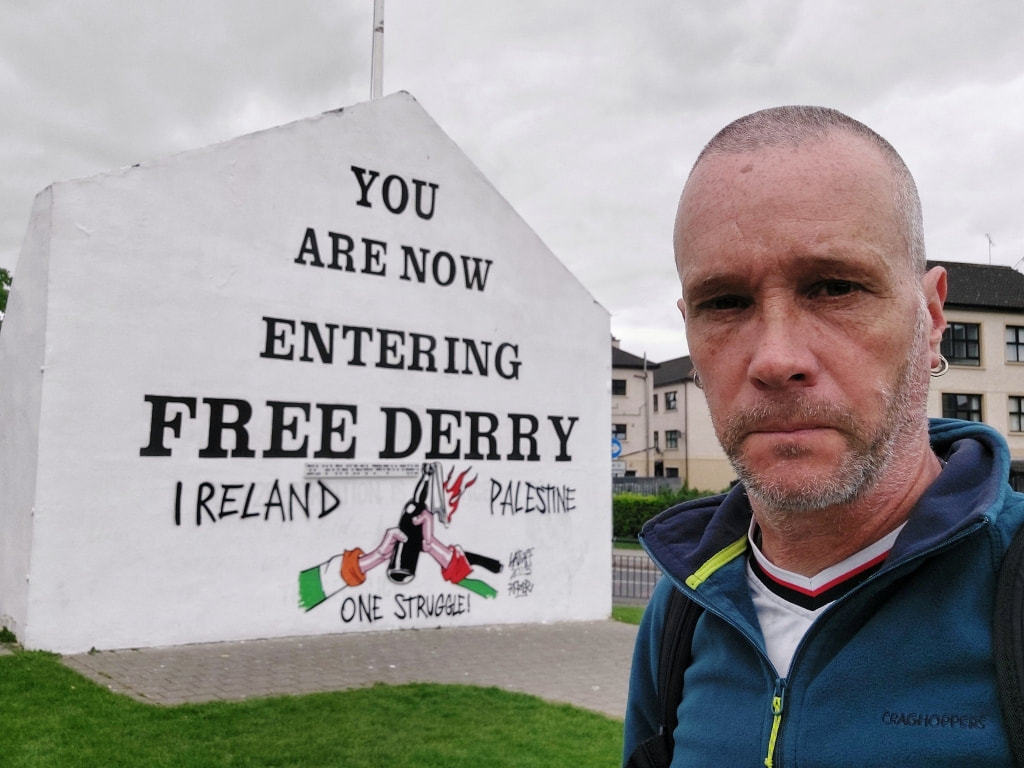 Free Derry Corner Bogside Northern Ireland