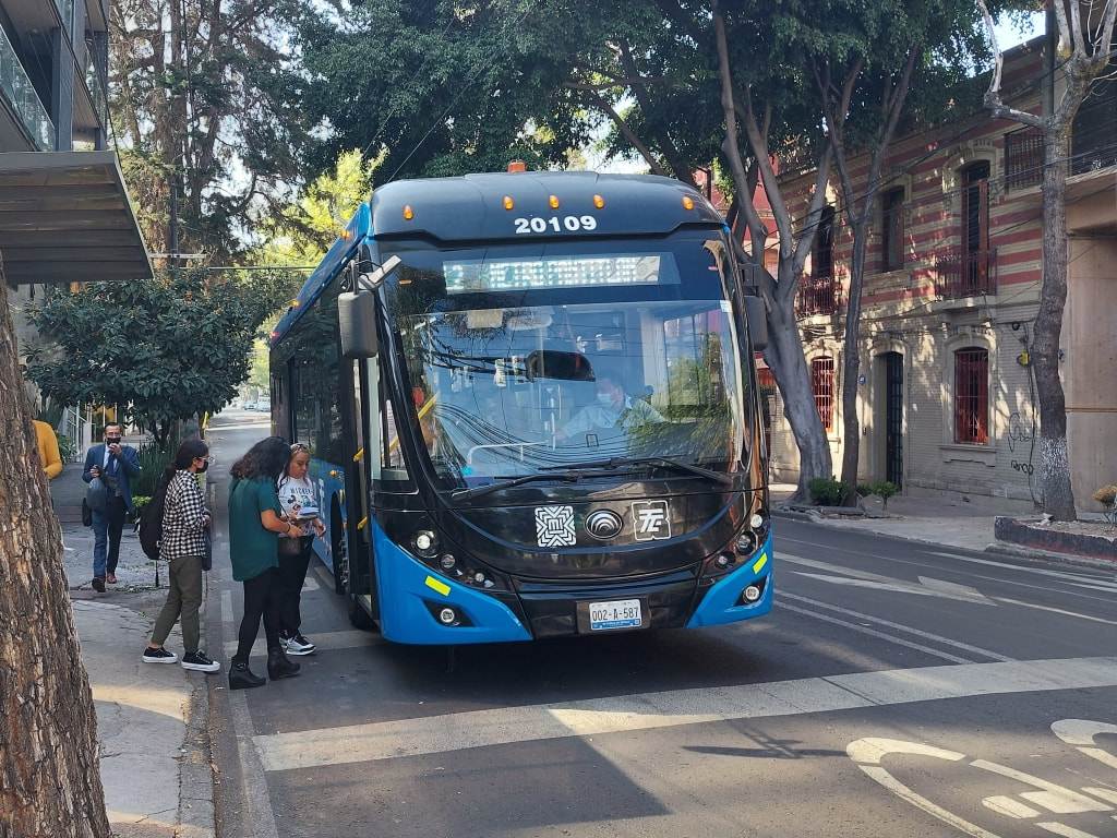 Trolleybus Mexico City