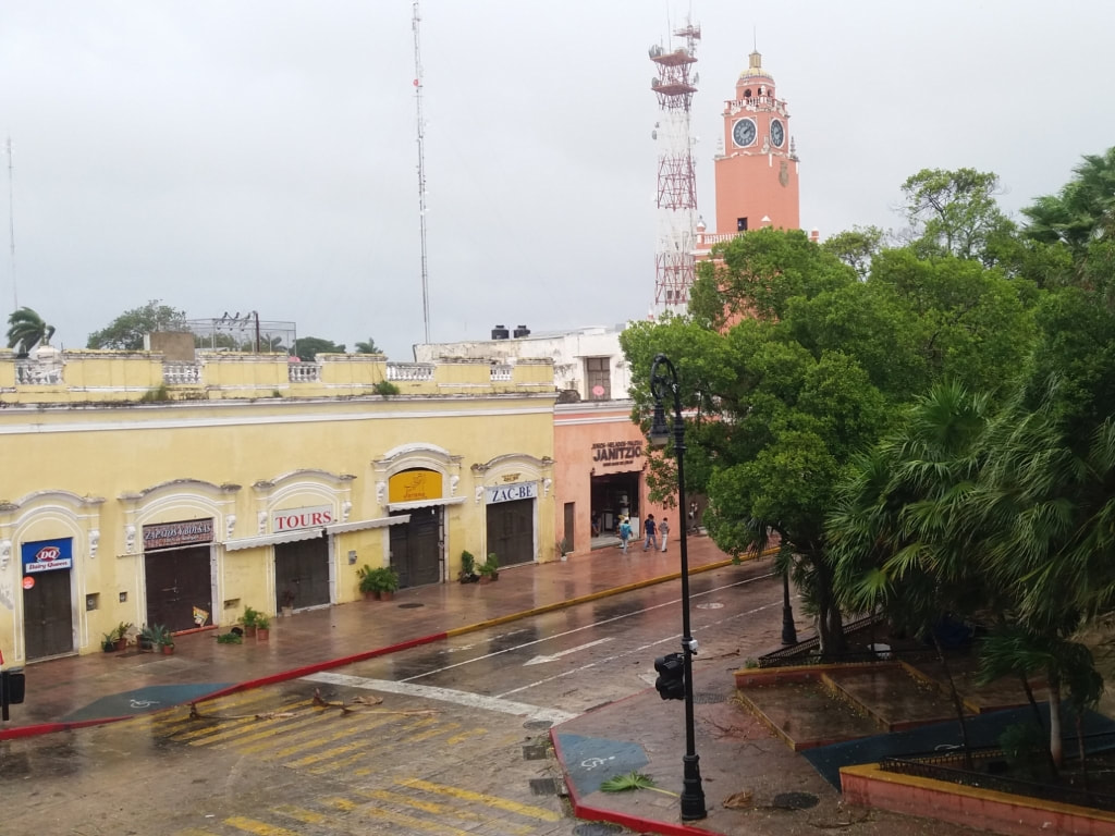 Hurricane Grace Mexico 2021 hits Mérida