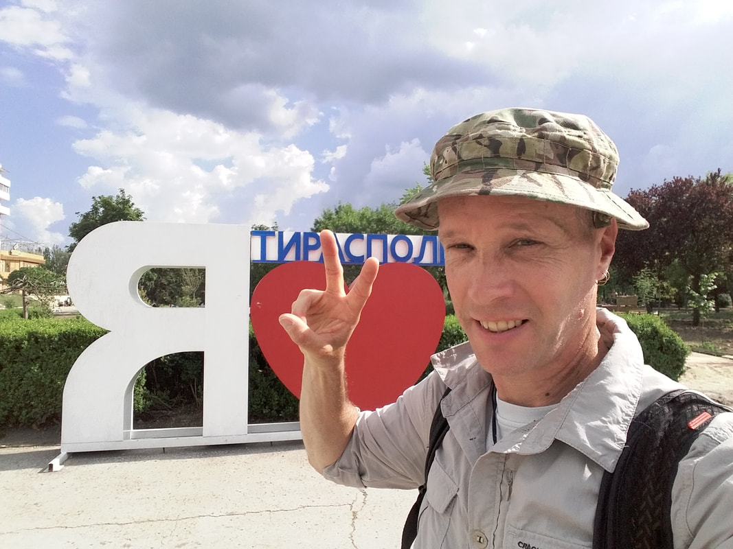 Backpacking Tiraspol Transnistria