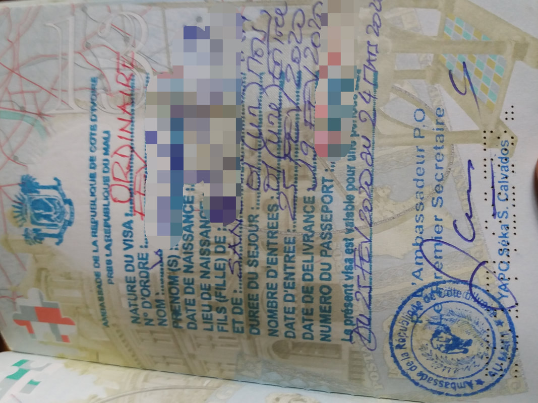 Ivory Coast visa Bamako Mali