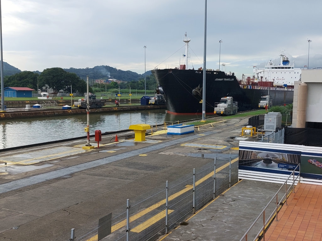 Visiting Miraflores Locks on the Panama Canal
