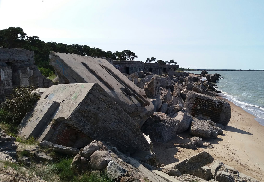 Karosta coastal defense bunkers
