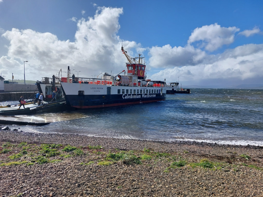 Caledonian MacBrayne Ferry from Lags to the Isle of Cumbrae