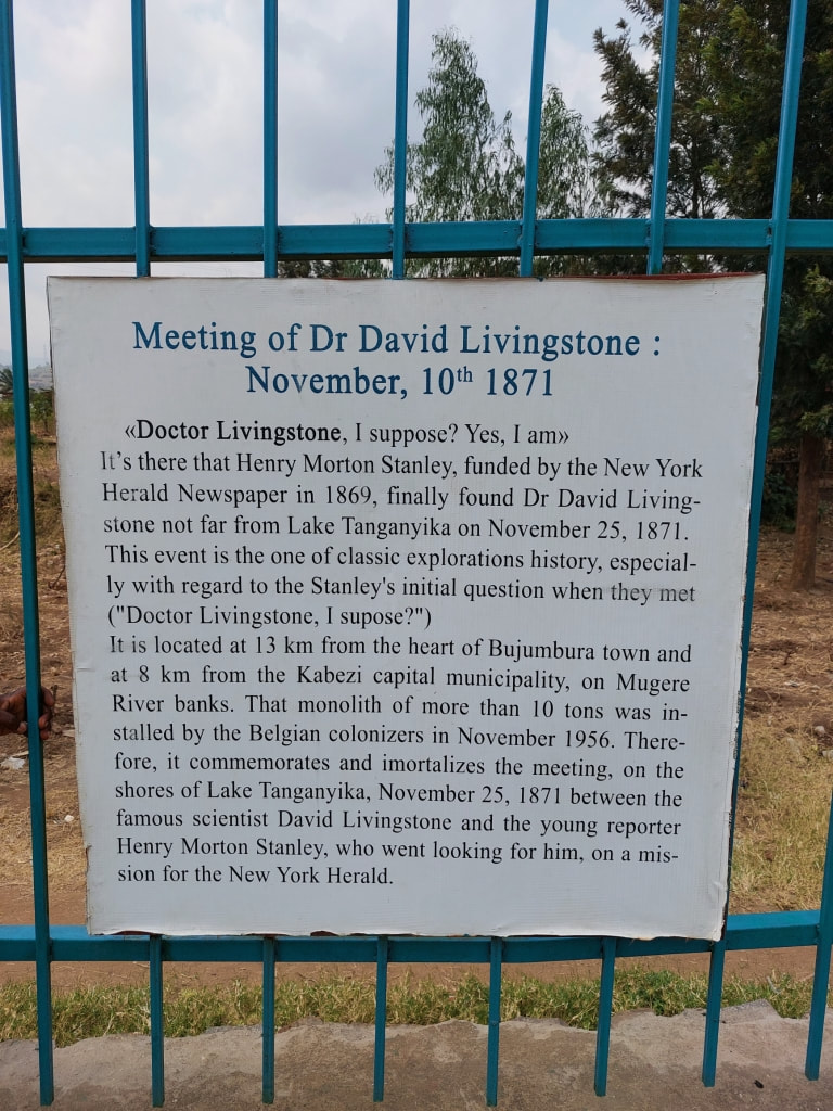 Dr Livingstone I presume