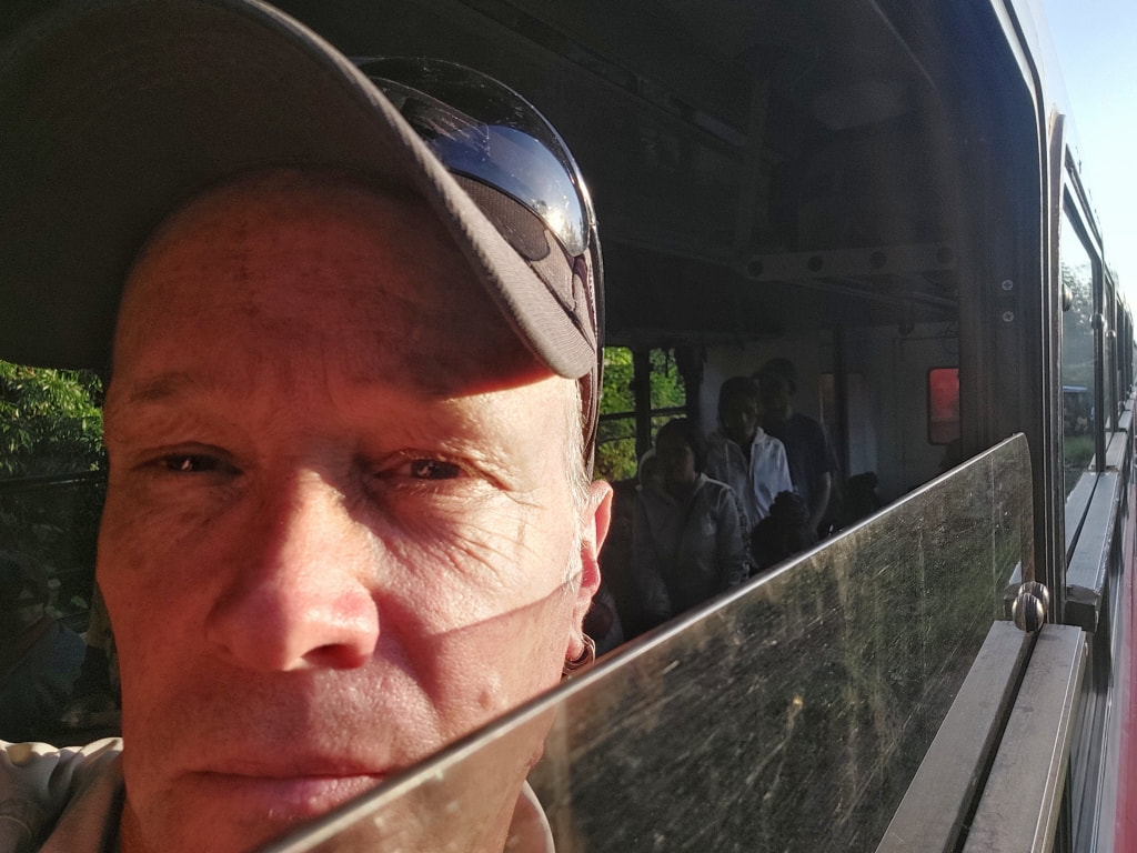 Travelling on the Dia Tsara Train from Toamasina to Brickaville in Madagascar