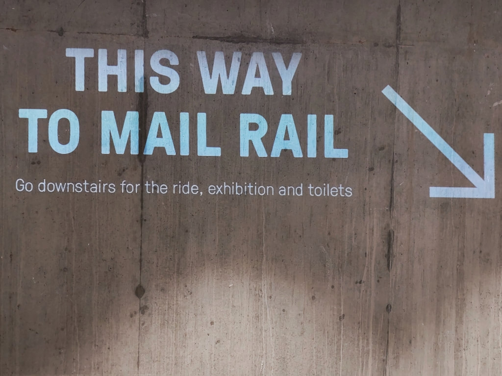 Mail Rail at The Postal Museum