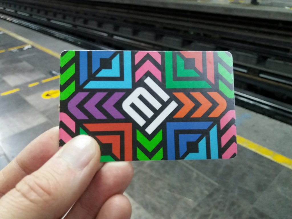 Mexico City Metro Card