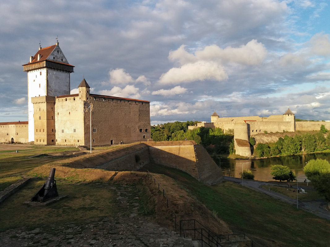 Backpacking in Estonia Narva