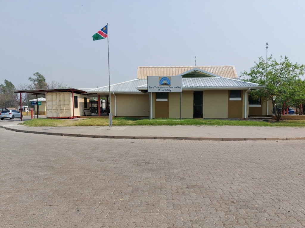 Immigration offices at the Ngoma Bridge border post