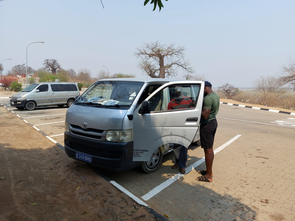 Mini van from Ngoma Bridge to Katima Mulilo