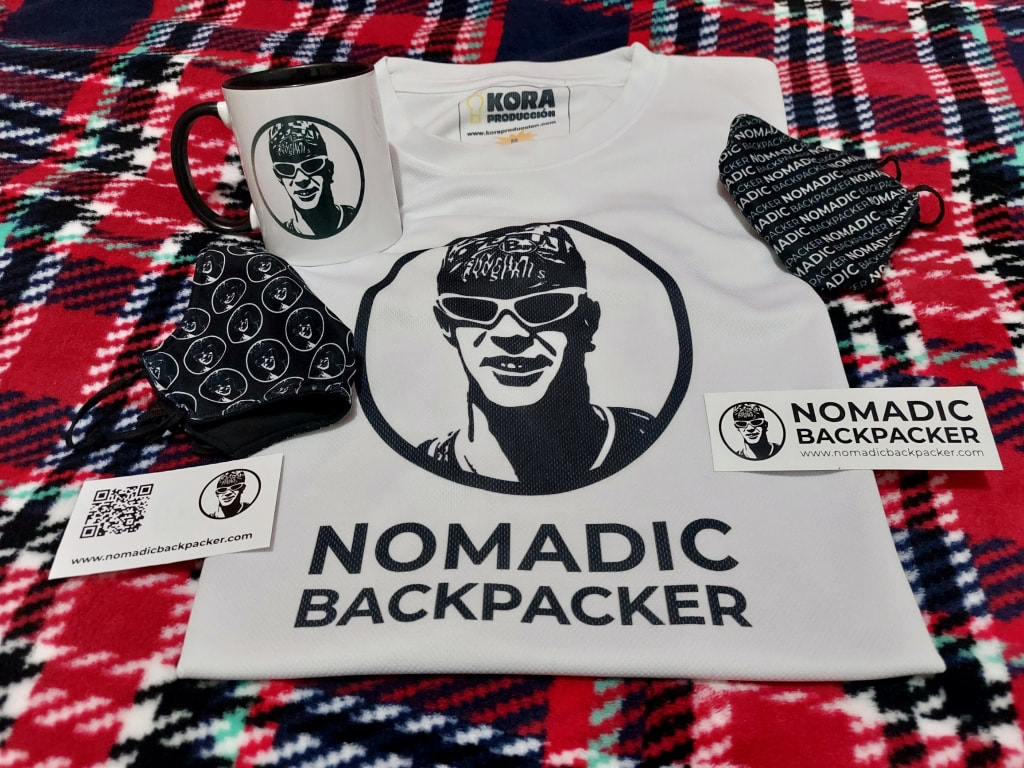 Nomadic Backpacker merchandise