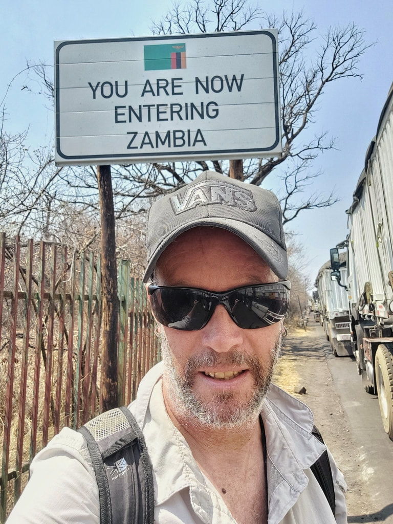 Welcome to Zambia sign