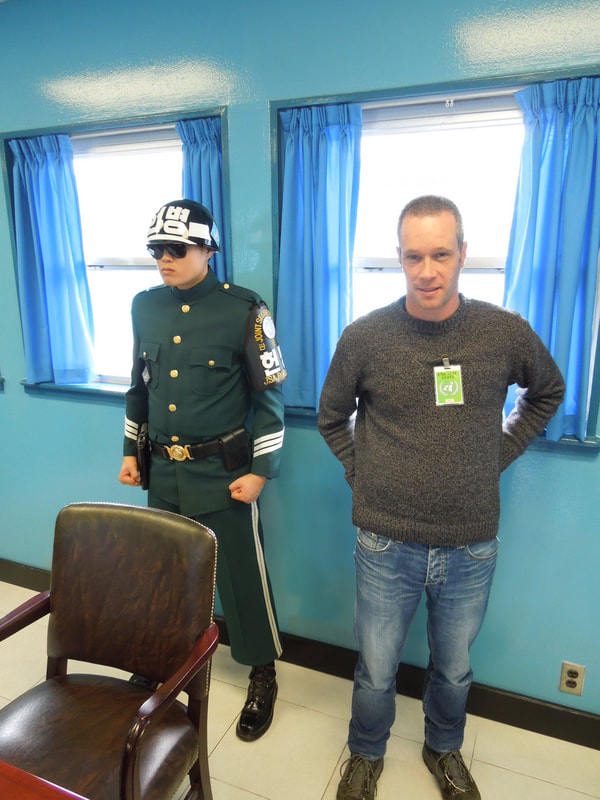 Inside the JSA Conference Room at the DMZ