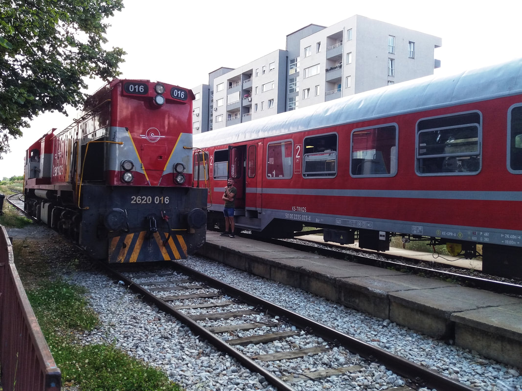 Prishtina to Peja train Railway Station