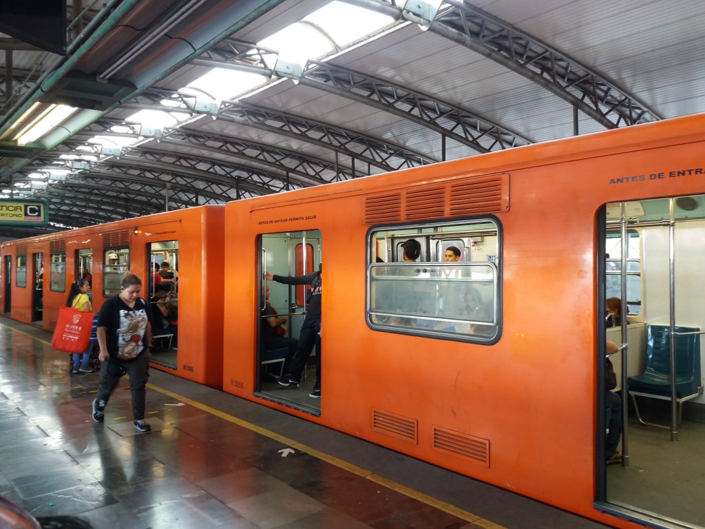 The San Lazaro metro station in Mexico City