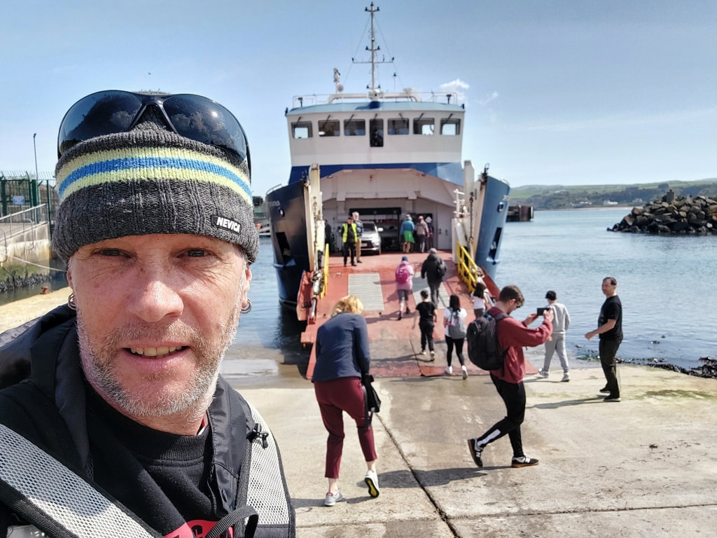 How to get to Rathlin Island on the ferry Northern Ireland