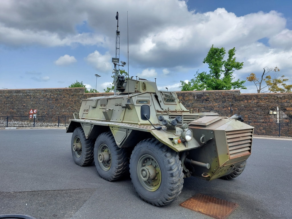Saracen Armoured Personnel Vehicle Norther Ireland