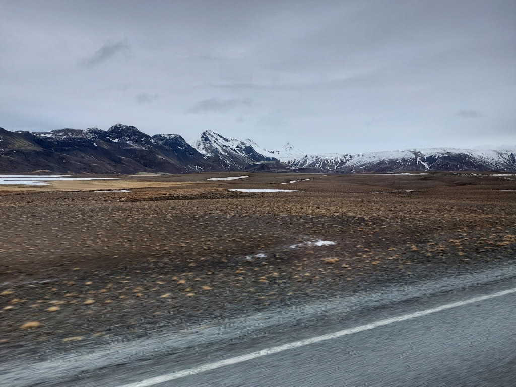 barren landscape in Iceland