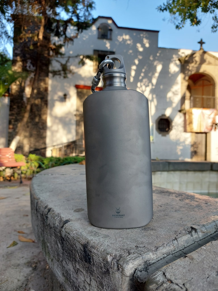 titanium water bottle