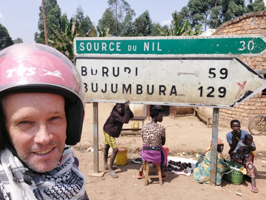Nomadic Backpacker Source du Nil Burundi