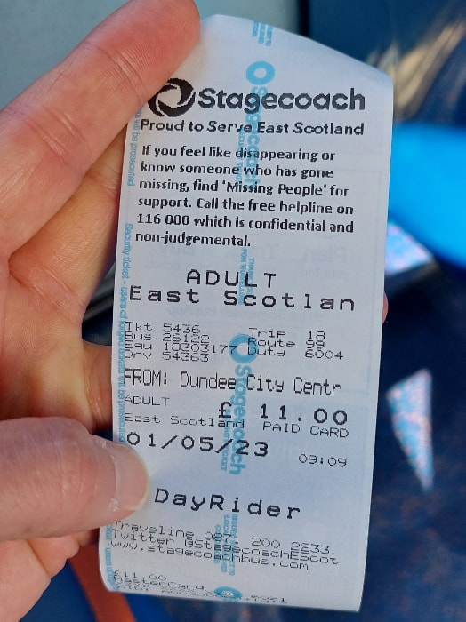 StageCoach DayRider ticket