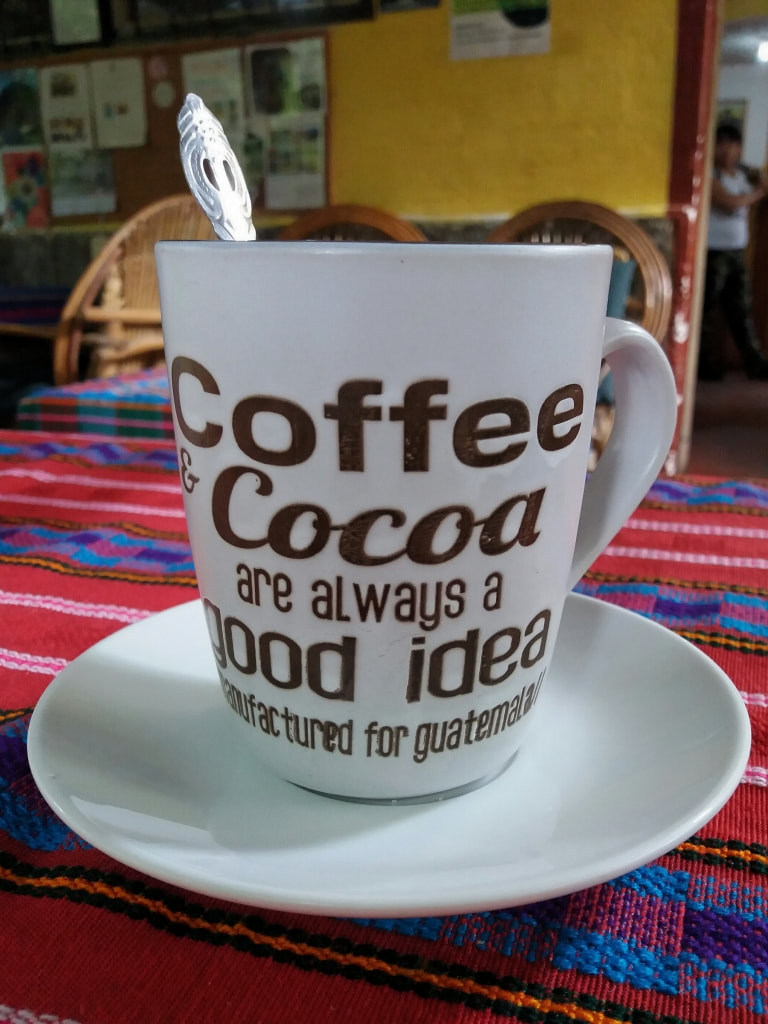 Italian coffee in Guatemala