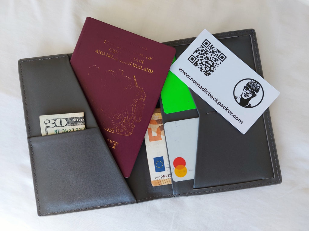 126 Passport Wallet by GRAMS28