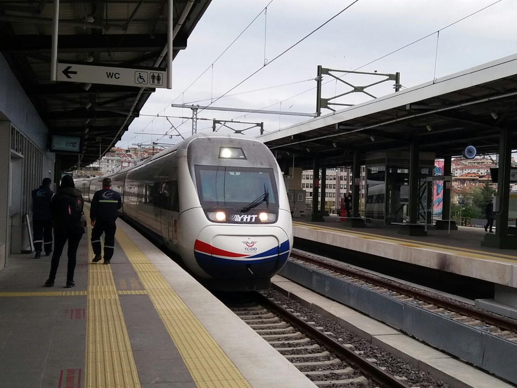 YHT - Yüksek Hızlı Tren - from Istanbul to Ankara