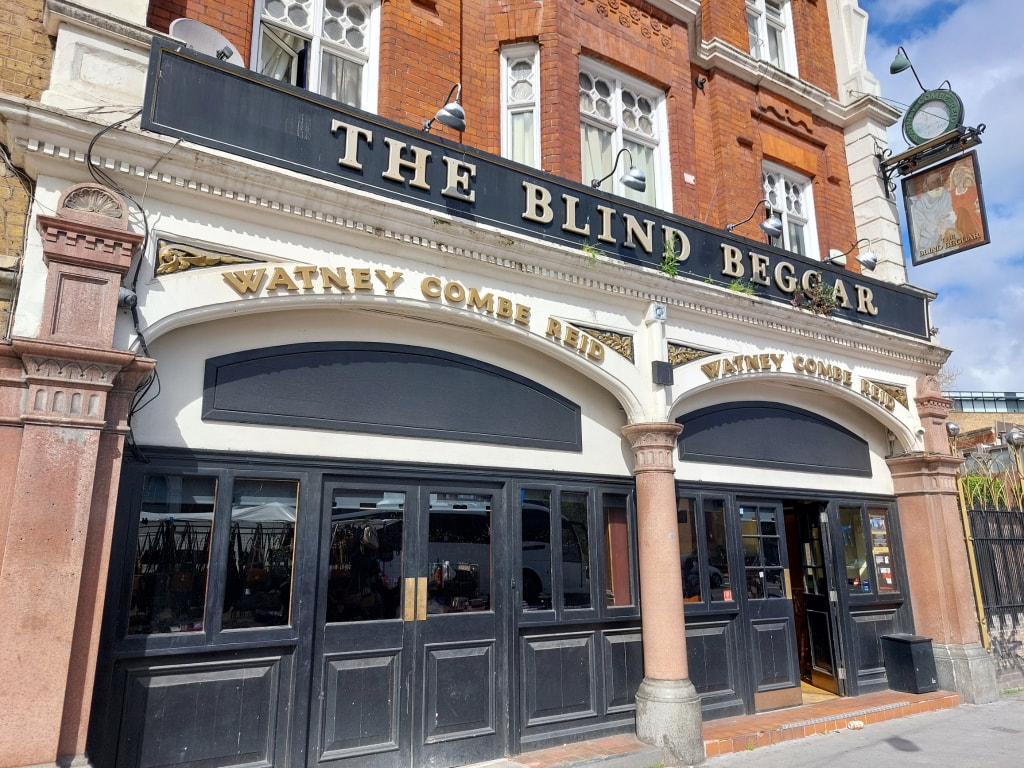 The Blind Beggar Pub in Whitechapel