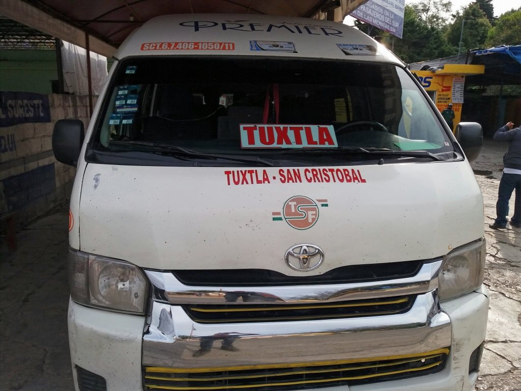 How to get to Tuxtla from San Cristobal