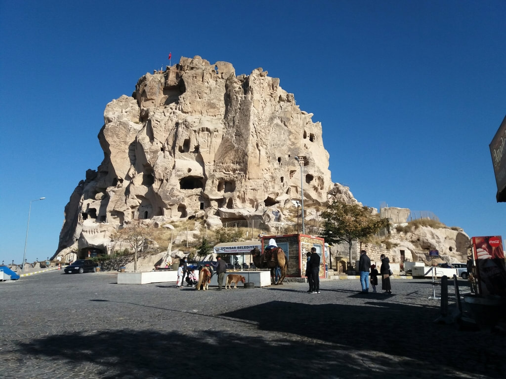 Uçhisar Castle Cappadocia
