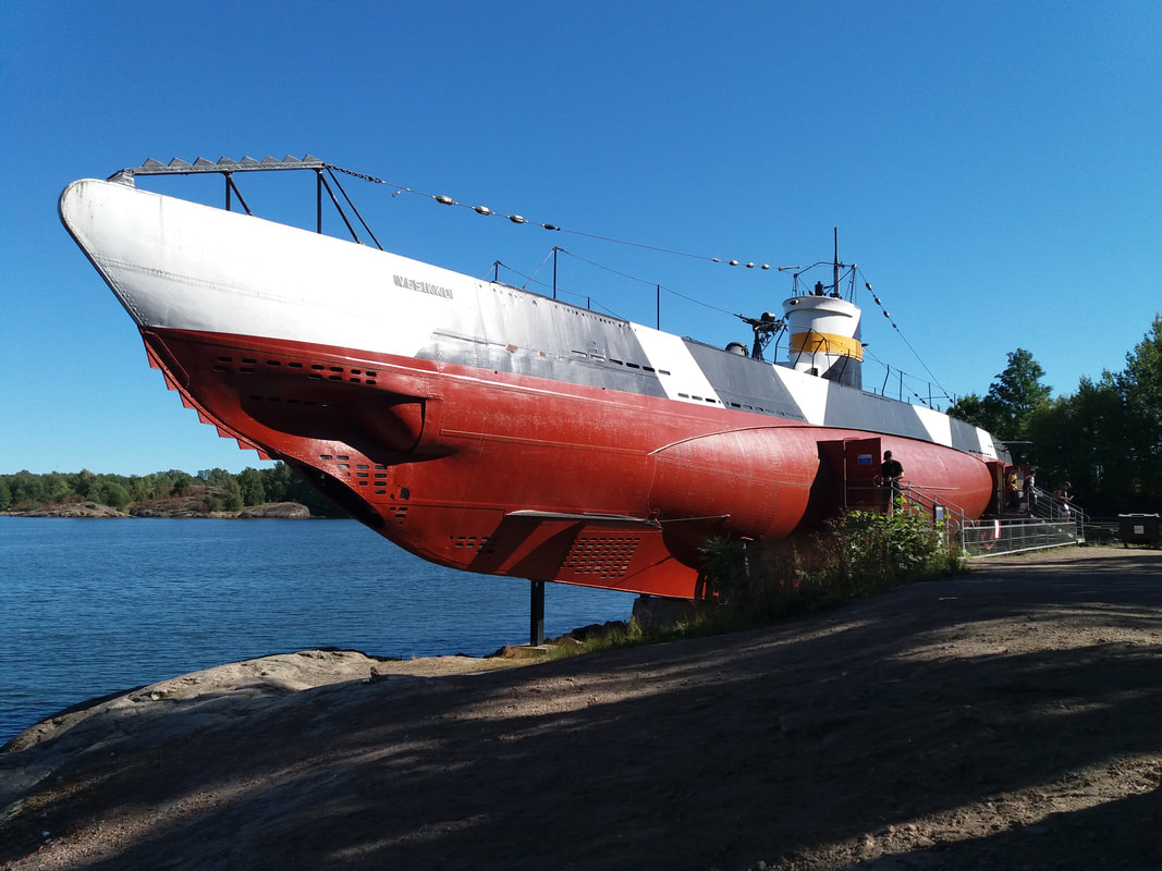 Vesikko Submarine Museum Suomenlinna Helsinki Finland