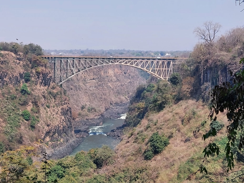 Victoria Falls Bridge Zambia Zimbabwe