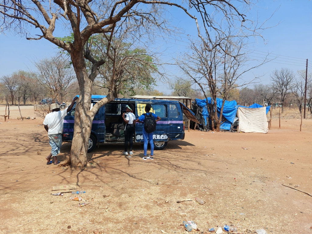 Livingstone to Victoria Falls minivan